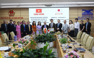 Trường ĐH Cửu Long tăng cường hợp tác với các đối tác Nhật Bản